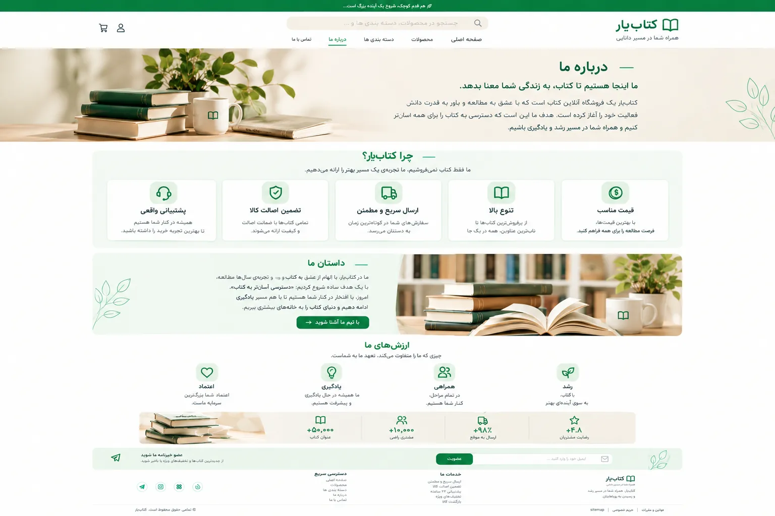 کتاب‌ها و فضای مطالعه