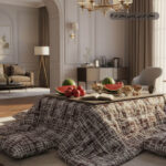 عکس لحاف کرسی پشمی میقان